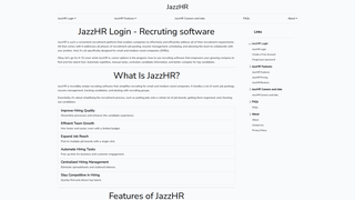 Screenshot of jazznr.com
