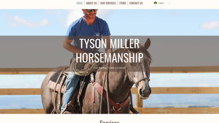 Thumbnail of tysonmillerhorsemanship.com