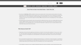 Thumbnail of exoticpetsupplyus.com