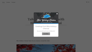 Thumbnail of blissholidayschennai.com
