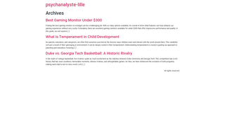 Thumbnail of psychanalyste-lille.com