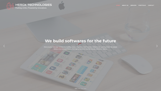 Screenshot of heroxtechnologies.com