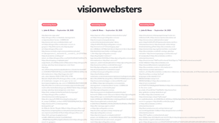 Thumbnail of visionwebsters.com