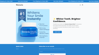 Thumbnail of sirencia.com