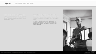 Screenshot of kagamicuts.com