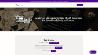 Thumbnail of yoursinsufferably.com