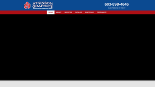 Screenshot of atkinsongraphics.net