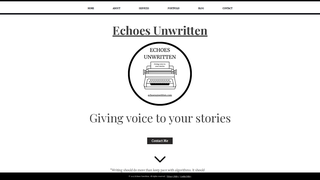 Thumbnail of echoesunwritten.com