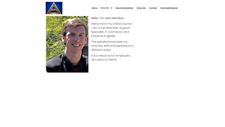 Thumbnail of johnmorrisonresume.com