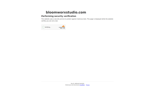 Screenshot of bloomworxstudio.com