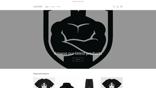 Thumbnail of shopgodform.com