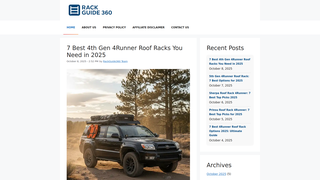 Thumbnail of rackguide360.com