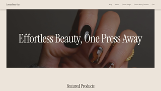 Thumbnail of lorenapressons.com