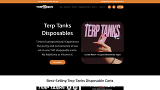 Thumbnail of terptanksdisposablecarts.com