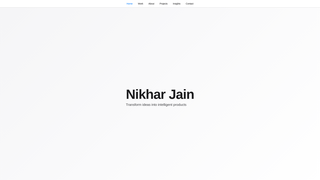 Thumbnail of nikharjain.com