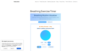 Thumbnail of healculator.com