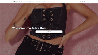 Thumbnail of novurax.com