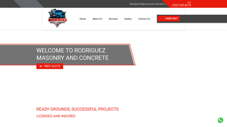 Thumbnail of rodriguezmasonryandconcrete.com