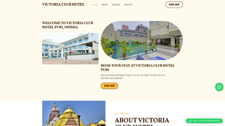 Thumbnail of victoriaclubhhotelpuri.com