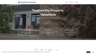 Thumbnail of bluepeakvaluation.com