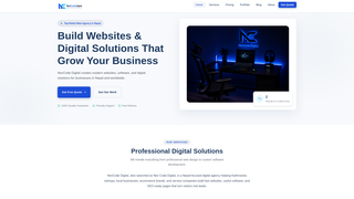 Screenshot of nexcodedigital.com