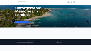 Thumbnail of lomboktravelmemory.com