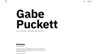 Thumbnail of gabepuckett.com