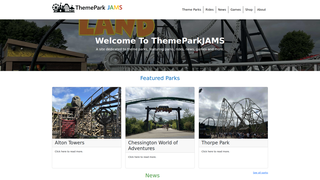 Thumbnail of themeparkjams.com