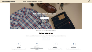 Thumbnail of crewformalattireuniforms.com