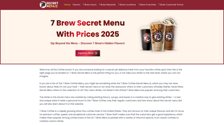 Thumbnail of 7brewsecretmenuz.com