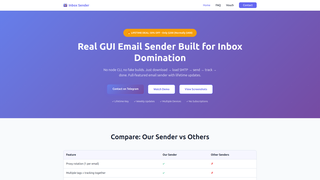 Thumbnail of inboxemailsender.com