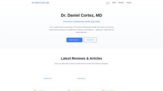 Thumbnail of drdanielcortezmd.com