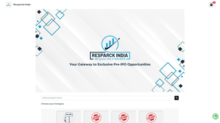 Thumbnail of resparckindia.com