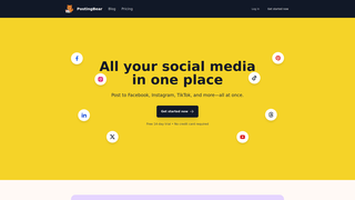 Thumbnail of postingbear.com