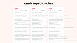 Thumbnail of quebragelolanches.com