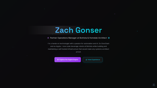 Thumbnail of zachgonser.com