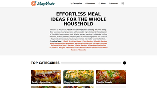 Thumbnail of maymeals.com