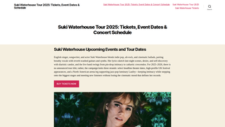 Thumbnail of sukiwaterhousetour.com