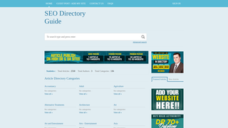 Thumbnail of seodirectoryguide.com