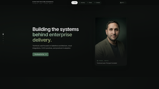 Screenshot of kmelessanakis.com