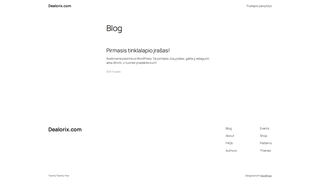 Thumbnail of dealorix.com