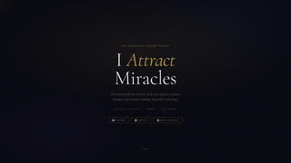 Screenshot of iattractmiracles.com