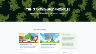 Thumbnail of crankysauruschronicles.com