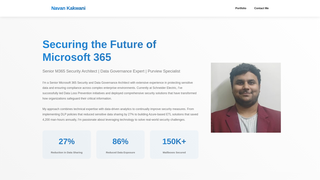 Thumbnail of navankakwani.com