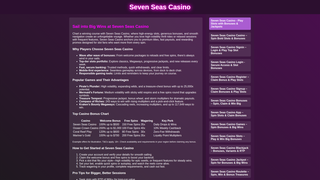 Thumbnail of play-sevenseascasino.com