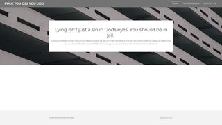 Thumbnail of fuck-you-dss.com