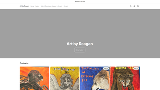 Thumbnail of artbyreagan.com