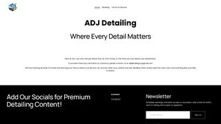 Thumbnail of adjdetailing.com