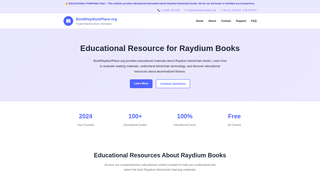 Thumbnail of bookraydiumplace.org