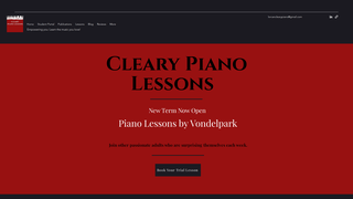 Thumbnail of clearypianolessons.com